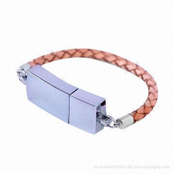 Metal bracelet USB flash drives